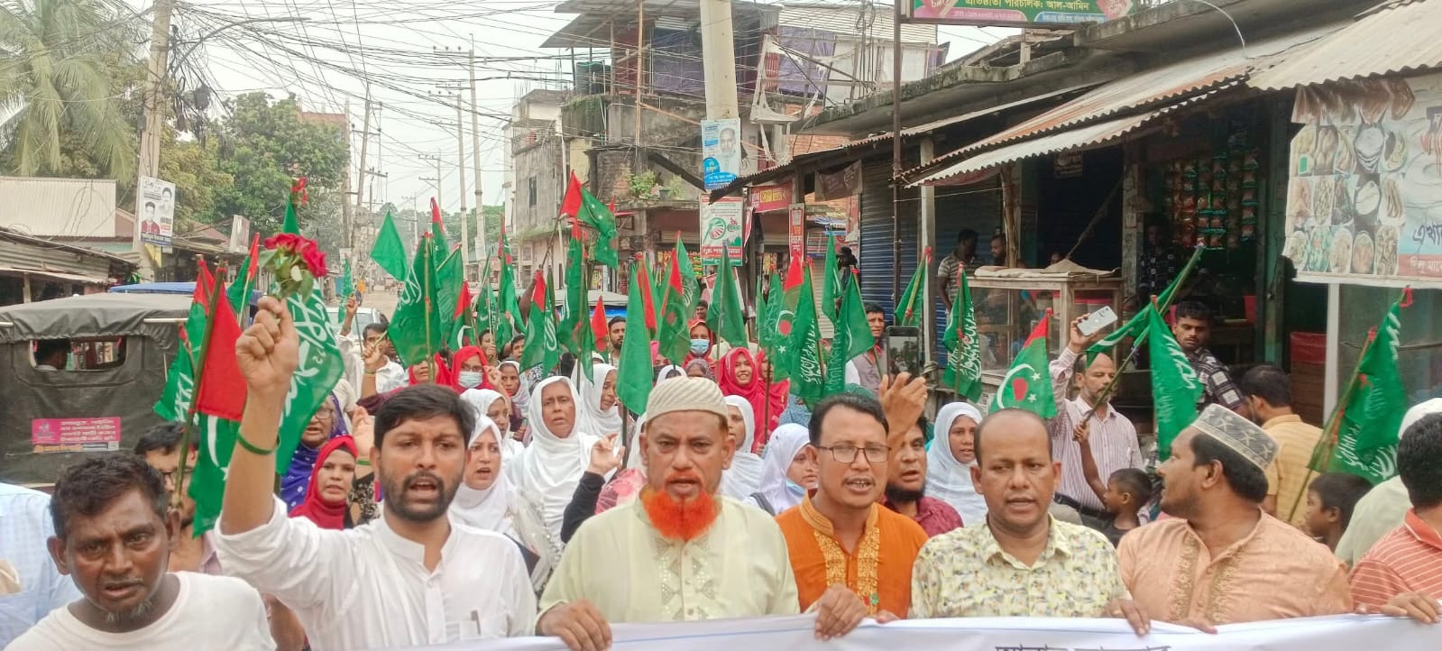 গাজীপুর মহানগরের কাশিমপুরে জাকের পার্টির সাংগঠনিক জনসভা ও র‌্যালি অনুষ্ঠিত ।